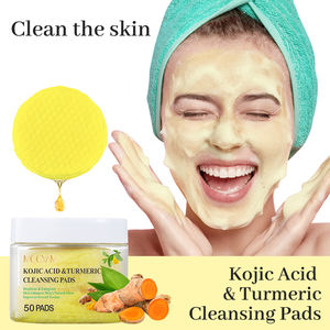 Zerdeçal ve kojik asit levha yüz maskesi ating temizleyici pedleri beyazlatma için karanlık noktalar yüz maskesi yüz kullanımı için canlandırıcı - Product Image 2