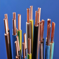 Hochwertiges einadriges PVC-isoliertes Hausdraht-Stromkabel H07V-U H07V-R K 1,5mm 2,5mm 4mm verse ilte reine Kupfer rollen