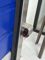 Porte roulante à grande vitesse isolée en PVC pour chambre froide, étanche, coupe-vent, certifiée CE ISO