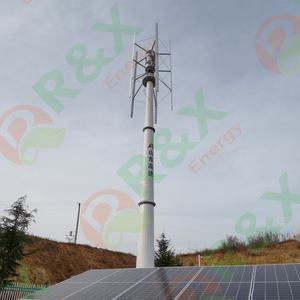 Sistema Híbrido Solar Eólico Vertical de 10-30KW para Uso Doméstico R&X RX-HV 24V-380V Generador Magnético Trifásico RX-HV Generador Eólico de 20kw RX- - Product Image 4