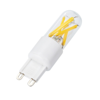 Filament 3.5W G9 Led Ampoule Céramique Sans Scintillement 85-265V 110v 100v 220v 277v 230v 12v 24v DC/AC 10-30V Dimmable Lumière Lampe Cristal