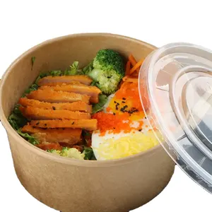 Modern Pop 32 Oz Imprint Paper Soup Cups Safe And Healthy Hotel Salad Bowl