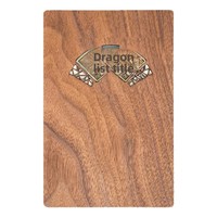 Coffret Cadeau de Carnet à Couverture en Bois de Style Chinois Traditionnel, Reliure Piquée à Cheval, Cadeaux Élégants pour Collégiens/Lycéens