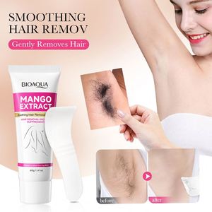 BIOAQUA marque privée mangue femmes hommes <span class=keywords><strong>crème</strong></span> <span class=keywords><strong>dépilatoire</strong></span> épilateur inhibiteur <span class=keywords><strong>crème</strong></span> <span class=keywords><strong>dépilatoire</strong></span> pour femmes permanente - Product Image 1