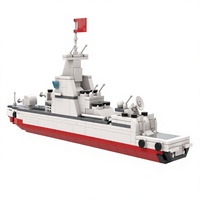 Modelo de Bloques de Construcción de Barco/Aeronave Personalizado, Vehículo de Transporte, Juego de Ladrillos DIY, Diseño Personalizado OEM ODM