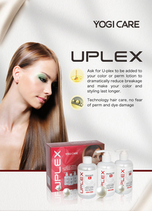 ชุดซ่อมแซมเส้นผม YOGI Customized UPLEX ครีมดัดผม ชุดดูแลเส้นผมทำสี สำหรับใช้ในร้านเสริมสวย - Product Image 2