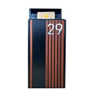 Buzón de <span class=keywords><strong>Correos</strong></span> Grande para Exteriores, Buzón Moderno para Paquetes, Buzón de Jardín para Mensajería, Buzón para Recibir Paquetes y Envíos - Product Image 1