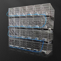 GREAT FARM Offre Spéciale Cages à Lapins Commerciales Faciles Galvanisées à Chaud pour Élevage