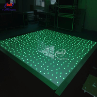 Starlit lumineux led avec espace de danse, étoile numérique, pour mariage, vente en gros,