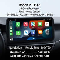 Écran tactile Android 15 de 12,3'' en gros avec CarPlay sans fil et WiFi 4G pour navigation GPS Lexus