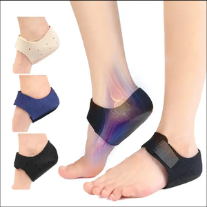 1 buah pelindung tumit heelcup Gel bantal dukungan Plantar Fasciitis pergelangan kaki penjepit nyeri tumit, Achilles Tendinitis, tumit kering retak - Product Image 2