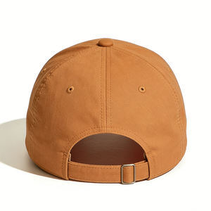 Gorras de Béisbol de Alta Calidad Directamente de Fábrica al por Mayor, Gorras de Béisbol con Bordado 3D, Gorras de Béisbol Naranjas - Product Image 5