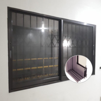 Puertas y Ventanas Corredizas de Aleación de Aluminio de Alta Calidad y Precio Económico para Indonesia, Fabricante Líder de Ventanas Corredizas de Vidrio para Balcones