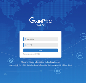 Compte de plateforme Gxin avec carte SIM de données pour radio POC 4G LTE GxinPOC Global Walkie Talkie longue portée - Product Image 1