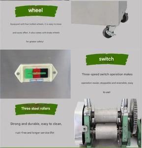 Estrattore di Succo di Canna da Zucchero Elettrico Commerciale Automatico, Capacità 300kg/h, 220V, Nuova Condizione - Product Image 6