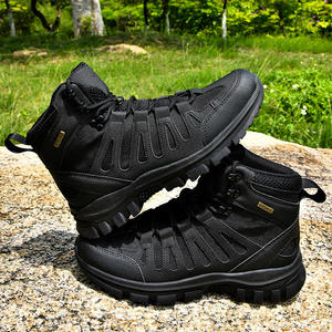 <span class=keywords><strong>Botas</strong></span> Tácticas de Combate con Puntera de Acero, Transpirables, de Gran Tamaño, para Fuerzas Especiales, Senderismo al Aire Libre, Resistentes al Desgaste, para Entrenamiento - Product Image 4