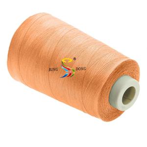 Hilo de coser de poliéster a granel, suministro de fabricante, precio barato, colores teñidos, Tex 27 <span class=keywords><strong>Tkt</strong></span> 120 40/2 - Product Image 2
