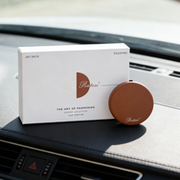 Diffuseur de parfum solide de luxe personnalisé avec logo et design de marque privés, en EVA parfumé, pour grille d'aération de voiture