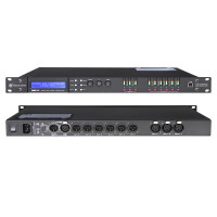 Système de sonorisation Line Array Roland Crown Performance, processeur audio numérique DSP, métal aluminium, 3 entrées 6 sorties, fréquence d'échantillonnage 192 kHz, >114 dB