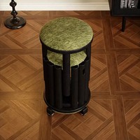 Chaise de salle à manger empilable en bois massif au design moderne, légère, avec revêtement en cuir, multifonctionnelle pour salle à manger, salon, chambre à coucher