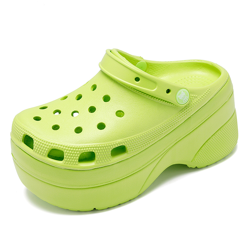 Summer Fancy Platform Heeled Sandals For Ladies Wholesale Newest Girls Eva Garden Shoes High Heel Clogs Women Shoe Clogs
