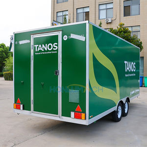 รถพ่วงขายอาหารเคลื่อนที่ ร้านอาหาร ร้านกาแฟ ร้านไอศกรีม ร้านอาหารจานด่วน ทำจากสแตนเลสและอะลูมิเนียมอย่างดี ขาย - Product Image 5