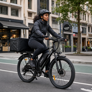 Bicicleta Eléctrica de Montaña de 27.5 Pulgadas, 108 km de Autonomía, Motor de Alta Velocidad de 750 W, Bicicleta Eléctrica de Carga para Servicios de Mensajería, Mercado Latinoamericano - Product Image 1