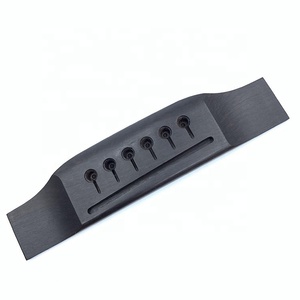 Di alta qualità di fabbricazione nero ebano chitarra Acustica <span class=keywords><strong>ponte</strong></span> - Product Image 3