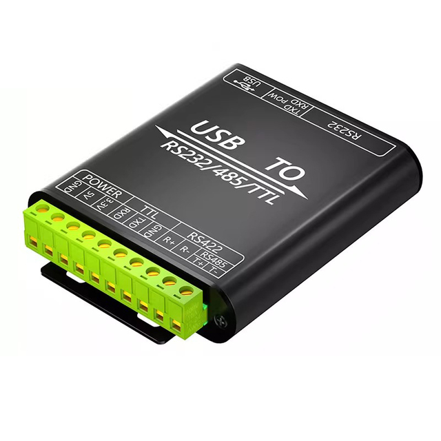 USB to RS232/485/422 TTL Interface Converter Industrial Grade Isolated CP2102 Chip