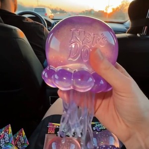 Juguete Sensorial de Descompresión de Medusas, Cubo Antiestrés, Bolas de Maltitol Sensoriales para la Ansiedad y el Estrés - Product Image 1
