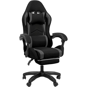 Chaise de jeu inclinable avec barre lumineuse LED RGB au design moderne, en cuir PU, vente en gros d'usine, échantillon gratuit pour les joueurs - Product Image 4