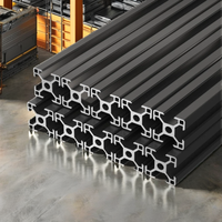 Profils d'extrusion en aluminium Liangyin Precision série 6000 pour portes avec services de découpe, soudage et pliage