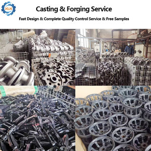 Pièces de rouleaux de chenilles pour moissonneuses-batteuses numériques IA, en acier au carbone personnalisé, 10 kg, fabriquées à Jiangsu pour les exploitations agricoles, faciles à utiliser pour le travail. - Product Image 6