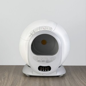 Chojiqiao - Bac à <span class=keywords><strong>litière</strong></span> automatique pour chat, à nettoyage automatique, anti-odeurs, personnalisable, à prix avantageux, avec contrôle par application, sûr et efficace - Product Image 1