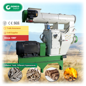 Machine à granulés pour copeaux et déchets de bois : utilisation des branches d'aménagement paysager, du bois recyclé et des déchets de bois - Product Image 1