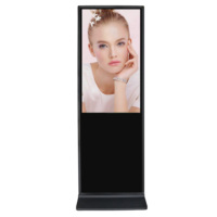 Écran tactile publicitaire LCD vertical double face de 49 à 50 pouces, support d'affichage numérique, kiosque à double écran, Android, magasin de détail, SDK