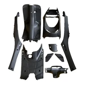 TWH DIO Basic Black Color Motorcycle Inner Cover Panels Set For Honda