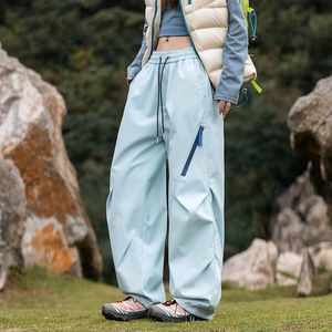 Pantaloni da Lavoro Impermeabili, Idrorepellenti, Antivento, con Cerniera e Tasche Funzionali Cargo, per Attività all'Aperto, Montagna, Pesca e Campeggio - Product Image 5