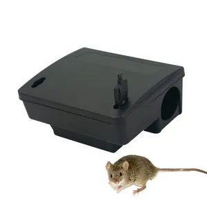 Station d'appâts pour rats, piège à rongeurs, ensemble facile, pièges à souris en plastique écologique