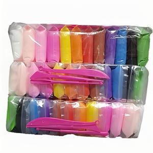 Argile à modeler à séchage à l'air, super légère, non toxique, 12 couleurs, pour cosplay, jouet DIY souple fait main pour enfants, idéale pour le modelage - Meilleures ventes - Product Image 4