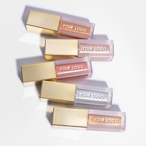 Cruelty Free Customized <b>Eyeshadow</b> High Pigment Shimmer Makeup Organic Metallic <b>Liquid</b> <b>Eyeshadow</b> <b>Glitter</b> Vegan <b>Liquid</b> Eye Shadow - Product Image 1