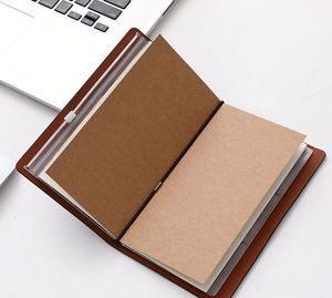 A6 Mahogany Pen Set Hand Ledger 2-Piece <b>Notebook</b> Gift Box Strap Travel <b>Diary</b> Emboss Logo Graduation Christmas Back School - Product Image 5