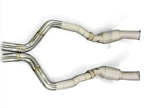 Collecteur d'échappement en acier inoxydable directement de l'usine pour Chrysler 300C 5.7, haut débit, ajustement parfait, système d'échappement de réglage automatique - Product Image 3