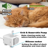 Fontaine à eau intelligente pour chat Petkit Luxury 2L, distributeur électrique en plastique ABS avec charge USB pour un usage quotidien des chats d'intérieur