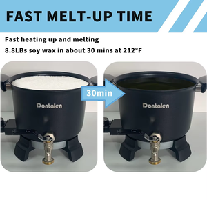 Máquina para Derretir Cera con Control de Temperatura de 5L, 1200W, Ecológica, de Grado Profesional, para Fabricación de Velas y Cera - Product Image 2