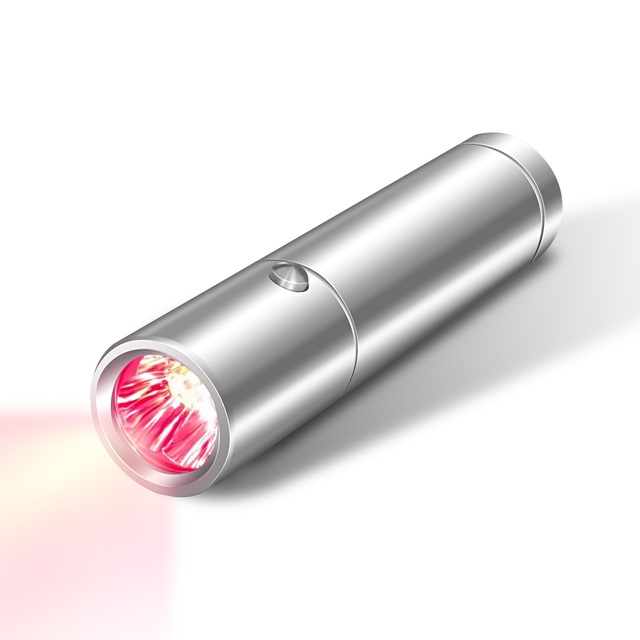 Multi Five Wavelength Red Light Torch 630, 660, 710, 850, 900nm Near Infrared Light Therapy Pen for Pain Would Healing Pen
