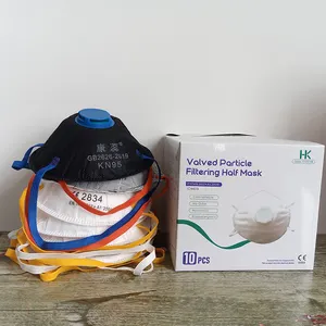 Factory High Quality Dust Protective Facemask Kn95 Head Straps Safety Face Mask For Dust Working KN95 Particulate Respirator