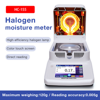 Analyseur d'humidité de maïs à écran tactile 120g/1mg 2mg 5mg, analyseur d'humidité de granulés et d'humidité halogène pour céréales, équipement de laboratoire
