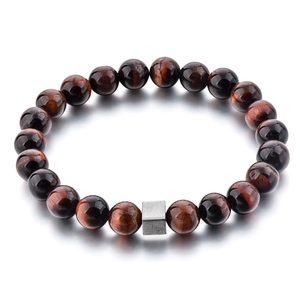Trendy Handmade <b>Healing</b> Hematite Bead <b>Bracelet</b> for Unisex Cheap Energy Ball Pattern Stone Jewelry for Fashion Beaded <b>Bracelets</b> - Product Image 2