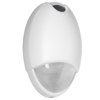 Projecteur mural LED extérieur 12 W, 1000 lumens, étanche IP65, en aluminium découpé, avec capteur de lumière d'urgence pour zones humides